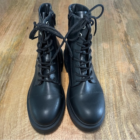 Style & Co. Black Combat Boots - Picture 2 of 5